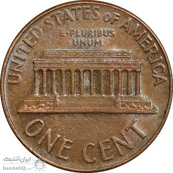 سکه 1 سنت 1966 لینکلن - EF45 - آمریکا