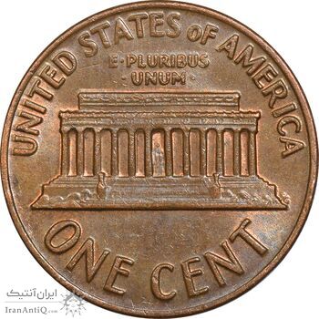 سکه 1 سنت 1971 لینکلن - AU50 - آمریکا