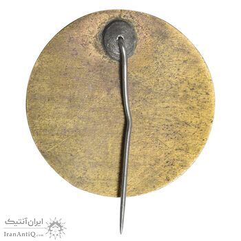 نشان سوزنی سومین دوره مسابقات قهرمانی آموزشگاههای کشور 1336 - EF - محمد رضا شاه