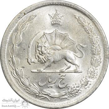 سکه 5 ریال 1323 - MS61 - محمد رضا شاه سکه 5 ریال 1323 - MS61 - محمد رضا شاه