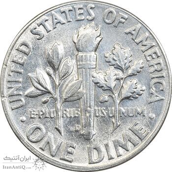 سکه 1 دایم 1963D روزولت - MS62 - آمریکا سکه 1 دایم 1963D روزولت - MS62 - آمریکا