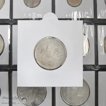 سکه 1000 دینار 1337 جلوس - MS61 - احمد شاه