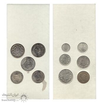 پک سکه های رایج بانک مرکزی 1366 - UNC - جمهوری اسلامی