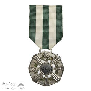 مدال فرهنگ درجه دو (با روبان) - AU - محمدرضا شاه