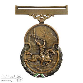 نشان انجمن ملی تربیت بدنی ایران 1330 - EF - محمد رضا شاه