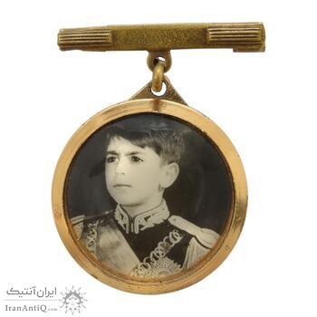 نشان سوزنی هواپیمایی ملی ایران هما (ولیعهد) - UNC - محمد رضا شاه