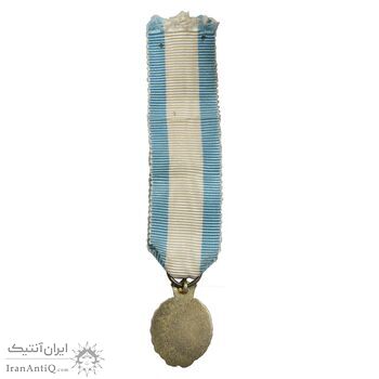 نشان بیست و پنجمین سال سلطنت (ضرب فرانسه) - شب - AU - محمد رضا شاه نشان بیست و پنجمین سال سلطنت (ضرب فرانسه) - شب - AU - محمد رضا شاه