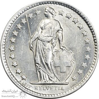 سکه 1/2 فرانک 1961 دولت فدرال - MS62 - سوئیس سکه 1/2 فرانک 1961 دولت فدرال - MS62 - سوئیس
