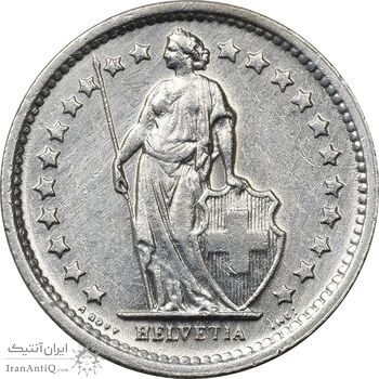 سکه 1/2 فرانک 1966 دولت فدرال - AU50 - سوئیس سکه 1/2 فرانک 1966 دولت فدرال - AU50 - سوئیس