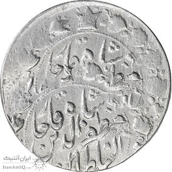 سکه 2000 دینار 1317 خطی (دو ضرب) - VF30 - مظفرالدین شاه سکه 2000 دینار 1317 خطی (دو ضرب) - VF30 - مظفرالدین شاه