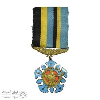 نشان آویز تیراندازی درجه 1 - AU - محمدرضا شاه