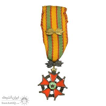 نشان خدمت شهربانی درجه 1 (شب) - AU - محمد رضا شاه