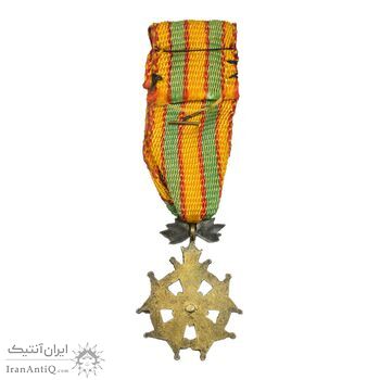 نشان خدمت شهربانی درجه 1 (شب) - AU - محمد رضا شاه