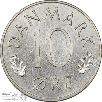 سکه 10 اوره 1976 مارگرته دوم - MS61 - دانمارک