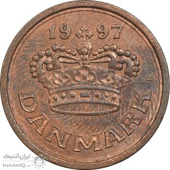 سکه 50 اوره 1997 مارگرته دوم - AU50 - دانمارک