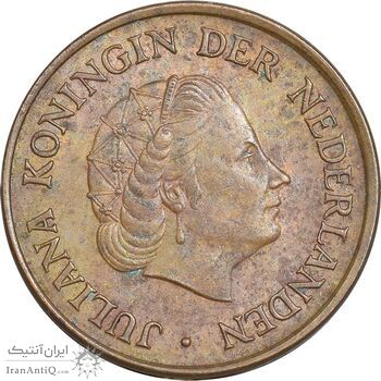 سکه 5 سنت 1975 یولیانا - EF45 - هلند