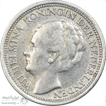 سکه 10 سنت 1939 ویلهلمینا - EF45 - هلند