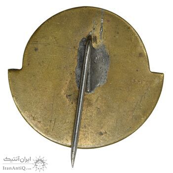 نشان یادبود شرکت در مسابقه بزرگ رادیو تلویزیون ملی ایران - EF - محمد رضا شاه