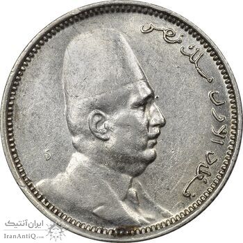سکه 2 قروش 1342 فواد یکم - AU58 - مصر
