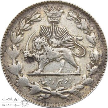 سکه 2000 دینار بدون تاریخ - احمد شاه