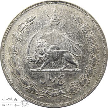 سکه 5 ریال 1310 - EF40 - رضا شاه سکه 5 ریال 1310 - EF40 - رضا شاه