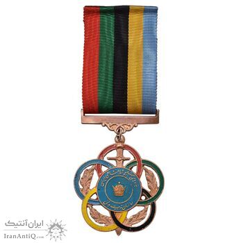 نشان برنز المپیک ارتش - EF - محمد رضا شاه