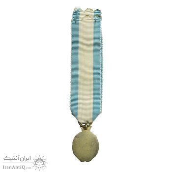 نشان بیست و پنجمین سال سلطنت (ضرب فرانسه) - شب - AU - محمد رضا شاه نشان بیست و پنجمین سال سلطنت (ضرب فرانسه) - شب - AU - محمد رضا شاه