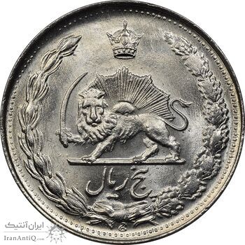 سکه 5 ریال 1342 - MS65 - محمد رضا شاه سکه 5 ریال 1342 - MS65 - محمد رضا شاه