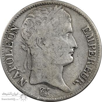 سکه 5 فرانک 1811 ناپلئون یکم - VF20 - فرانسه