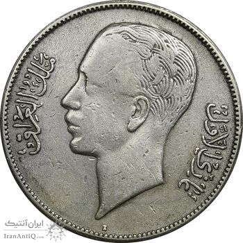 سکه 50 فلس 1938 غازی یکم - VF35 - عراق سکه 50 فلس 1938 غازی یکم - VF35 - عراق