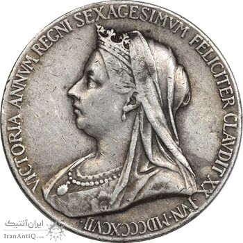 مدال شصتمین سالگرد به قدرت رسیدن ملکه ویکتوریا - VF35 - انگلستان مدال شصتمین سالگرد به قدرت رسیدن ملکه ویکتوریا - VF35 - انگلستان