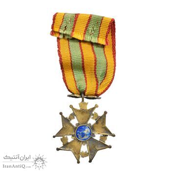 نشان خدمت شهربانی درجه سه - EF - رضا شاه