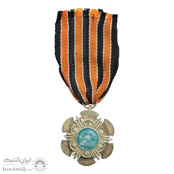 نشان پاس درجه 3 (با روبان فابریک) - AU - محمد رضا شاه