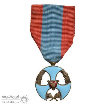 نشان لیاقت درجه 3 (ستاد) - AU50 - محمد رضا شاه