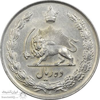 سکه 10 ریال 1335 - MS61 - محمد رضا شاه