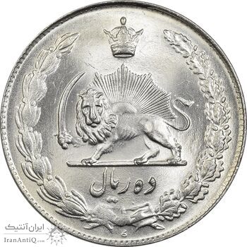 سکه 10 ریال 1336 - MS64 - محمد رضا شاه