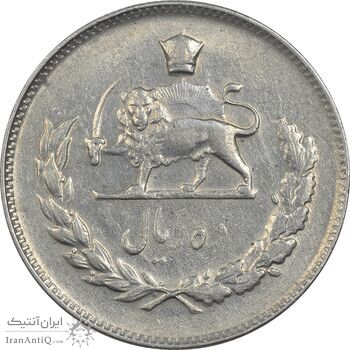 سکه 10 ریال 1349 - EF45 - محمد رضا شاه