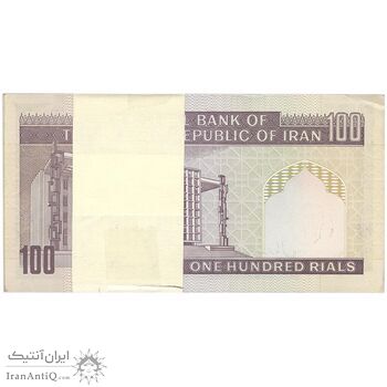 بسته اسکناس 100 ریال (نوربخش - عادلی) - UNC - جمهوری اسلامی بسته اسکناس 100 ریال (نوربخش - عادلی) - UNC - جمهوری اسلامی