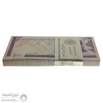بسته اسکناس 100 ریال (نوربخش - عادلی) - UNC - جمهوری اسلامی بسته اسکناس 100 ریال (نوربخش - عادلی) - UNC - جمهوری اسلامی