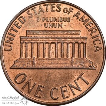 سکه 1 سنت 1975 لینکلن - MS63 - آمریکا