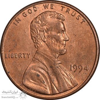سکه 1 سنت 1994 لینکلن - MS63 - آمریکا