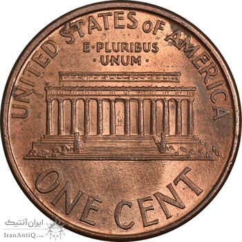 سکه 1 سنت 1996 لینکلن - MS63 - آمریکا