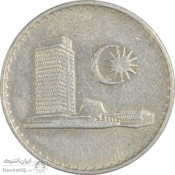 سکه 10 سن 1973 پادشاهی انتخابی - EF40 - مالزی