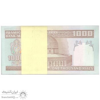 بسته اسکناس 1000 ریال (حسینی - شیبانی) - UNC - جمهوری اسلامی