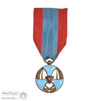 نشان لیاقت درجه 3 (روز) ضرب فرانسه - AU - محمد رضا شاه