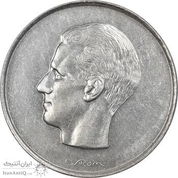 سکه 10 فرانک 1969 بودئون یکم (نوشته فرانسوی) - EF45 - بلژیک