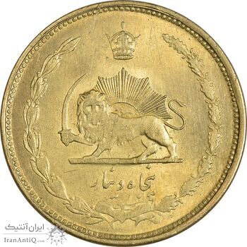 سکه 50 دینار 1331 - MS63 - محمد رضا شاه سکه 50 دینار 1331 - MS63 - محمد رضا شاه