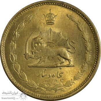 سکه 50 دینار 1331 - MS63 - محمد رضا شاه سکه 50 دینار 1331 - MS63 - محمد رضا شاه