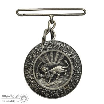 مدال نقره بپاداش خدمت (بدون جعبه) - AU58 - رضا شاه