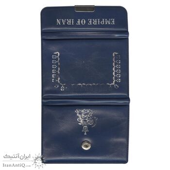 مدال نقره 75 ریال جشنهای 2500 ساله 1350 (با کاور فابریک) - PF65 - محمد رضا شاه